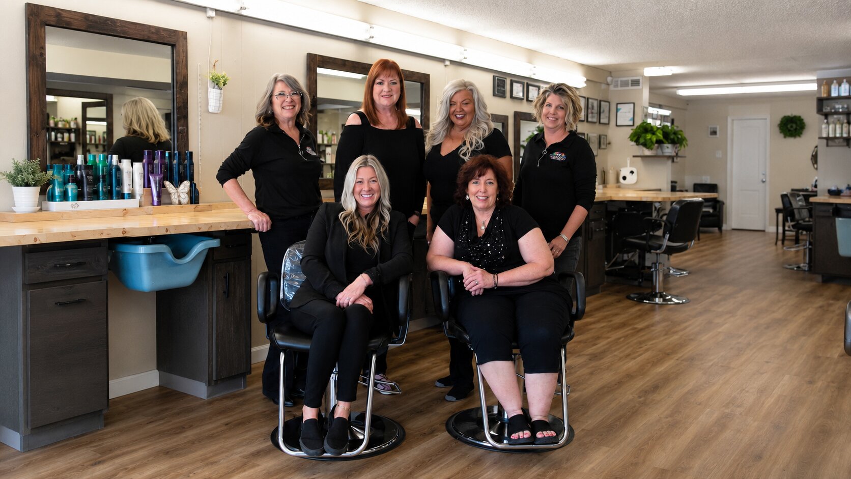 The team at KC Clippers Salon